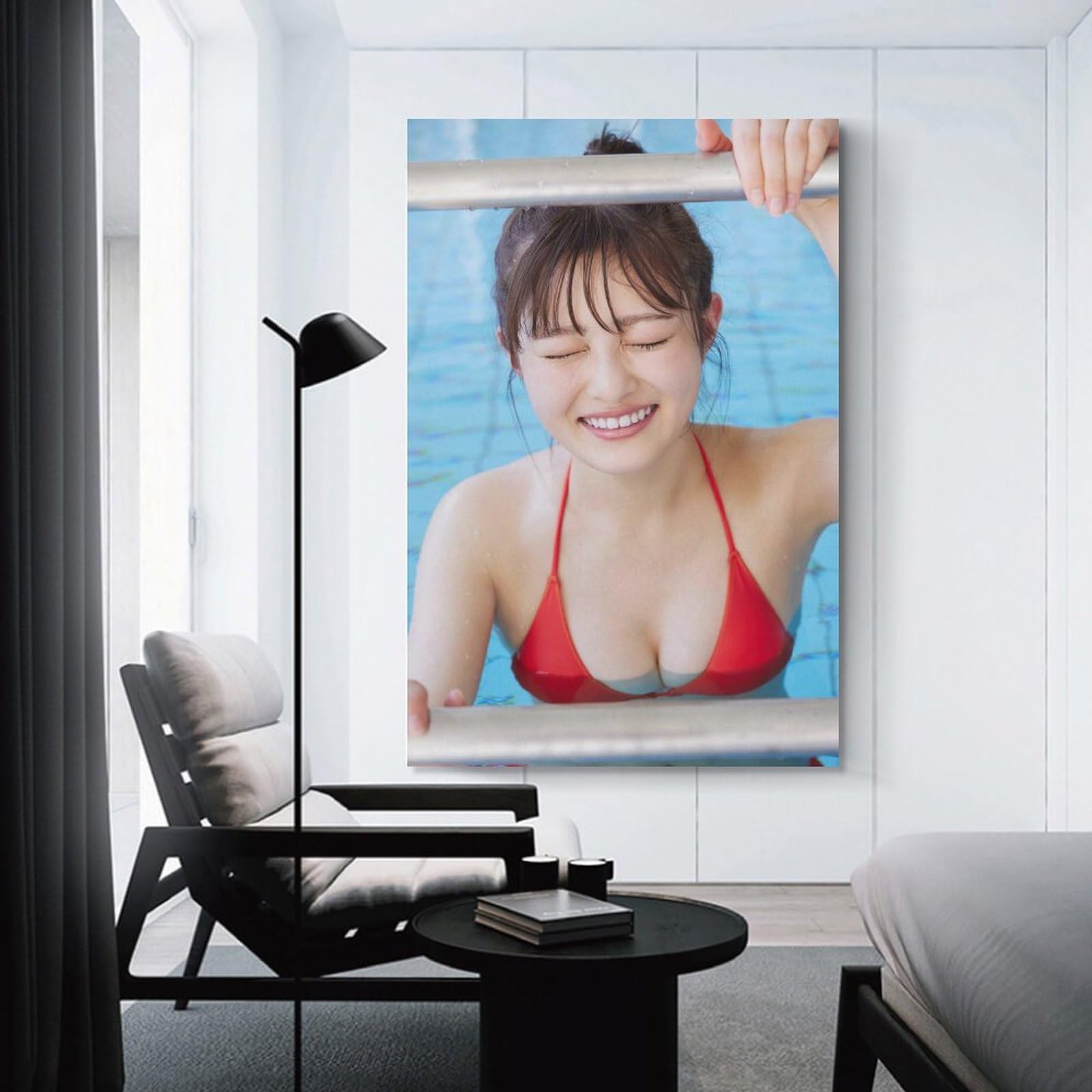 Amazon.co.jp: 井上咲楽ポスターアートパネル清純写真水着ビキニ下着